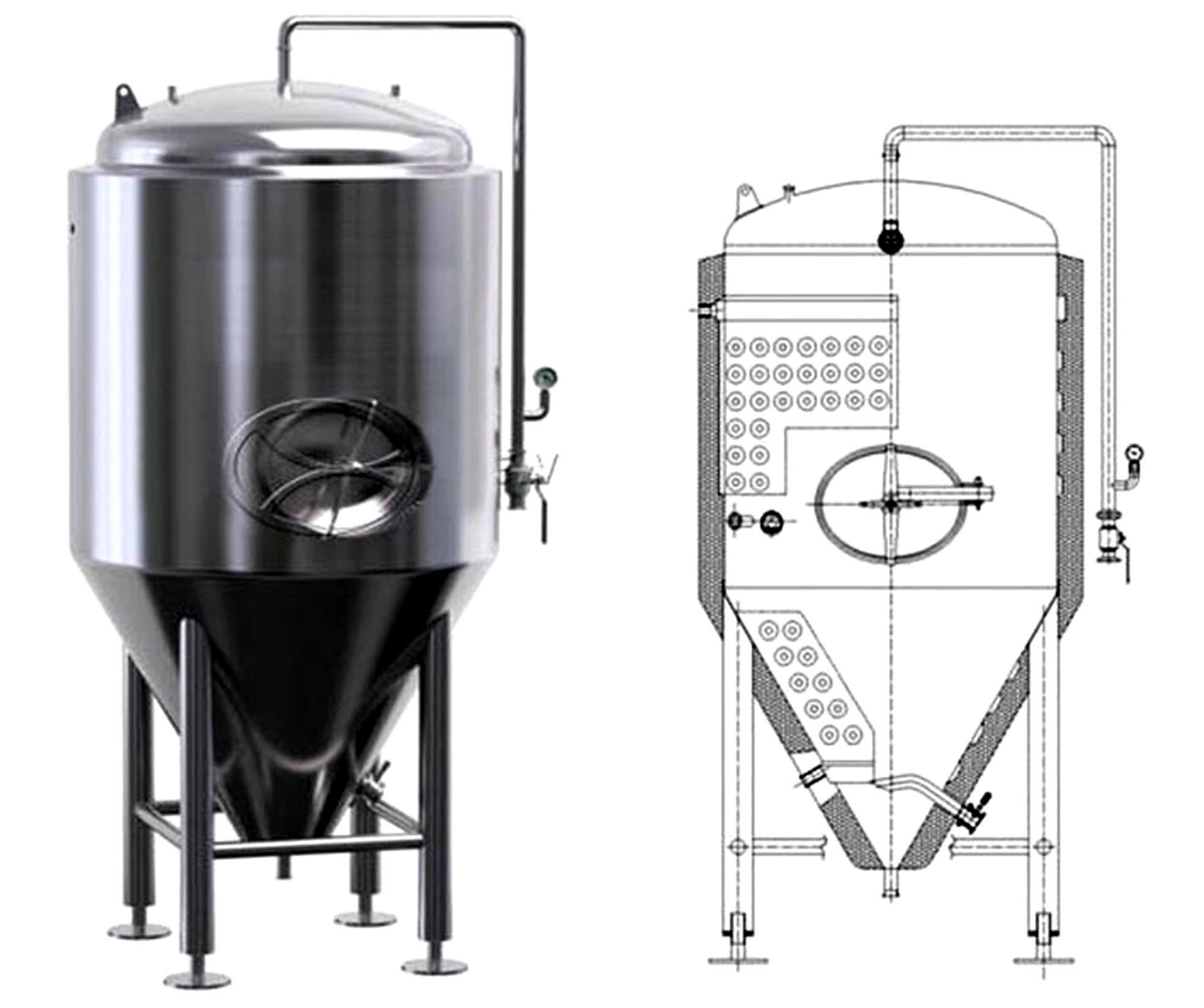 發酵罐(全封閉式冷熱缸)